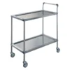 DRESSING TROLLEY WITH REMOVABLE TRAYS