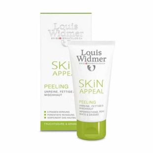 Louis Widmer Skin Appeal Peeling – Deep Pore Cleanser with Fruit Acid & Mechanical Exfoliation (for Combination & Oily Skin)