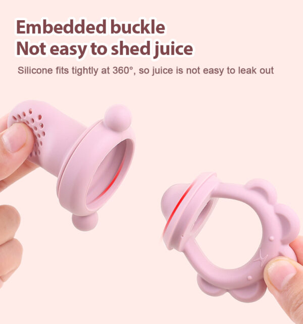 MEDIORA Baby Fresh Food Feeder, Fruit Feeder, Pacifier, Silicone, 3 Months Plus, upto 24 months - Image 10
