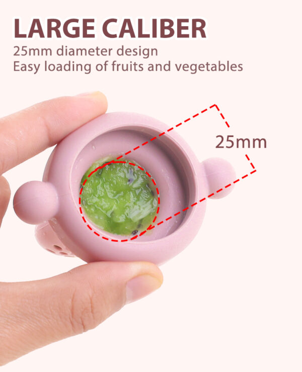 MEDIORA Baby Fresh Food Feeder, Fruit Feeder, Pacifier, Silicone, 3 Months Plus, upto 24 months - Image 7